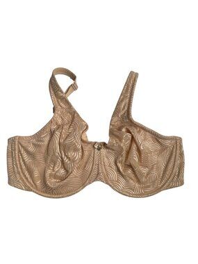 Breezies Minimizer Underwire Bra Size 42DD Nude EUC